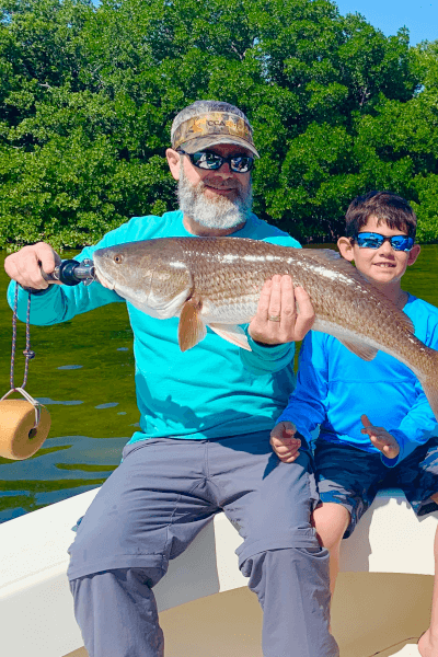 Catching Redfish in Tampa, Florida