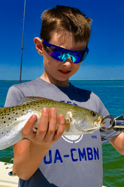 Catching Seatrout in Tampa, Florida