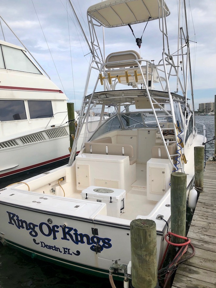 Private Fishing Charter Over a Tampa Bay Party Boat